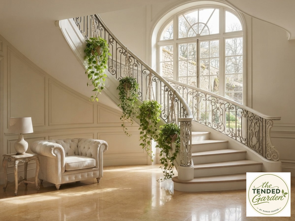Stair Railing Plant Hanger Ideas - Nine Ways To Green Up A